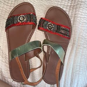 Beaded Sandals